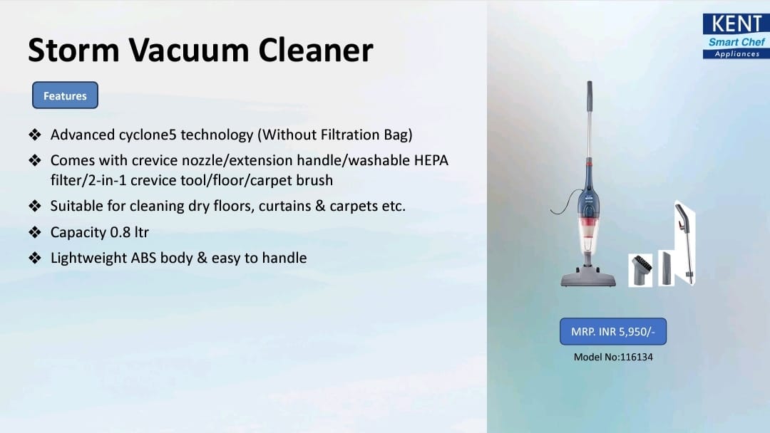kent storm vacuum cleaner